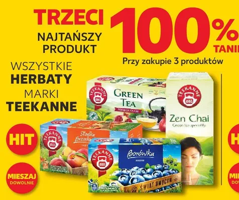 Herbata różne rodzaje promocja w Kaufland