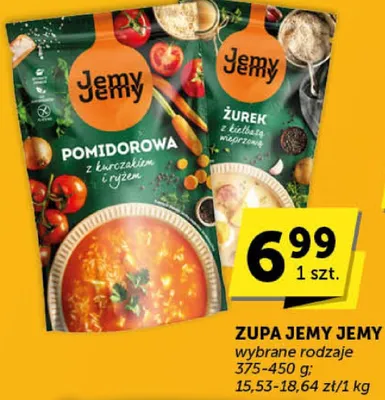 Zupa Jemy Jemy pomidorowa promocja w Groszek
