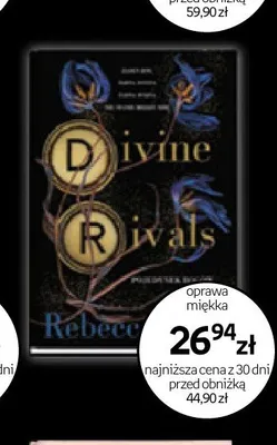 Książka Divine Rivals Rebecca Ross promocja w Empik