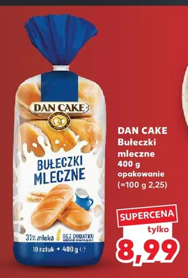 Bułeczki mleczne Dan Cake promocja w Kaufland