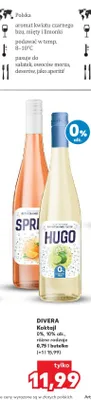 Koktajl bezalkoholowy Divera Hugo promocja w Kaufland