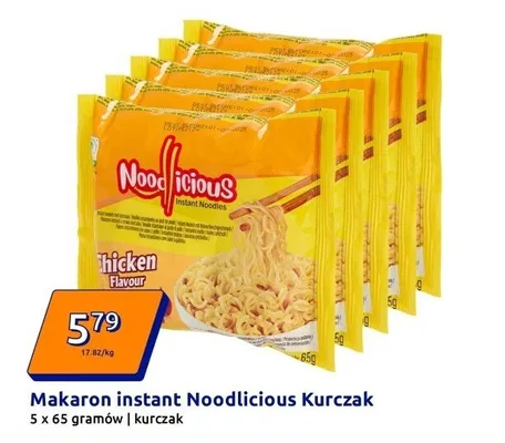 Makaron instant kurczak promocja w Action