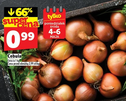 Cebula promocja w TOPAZ