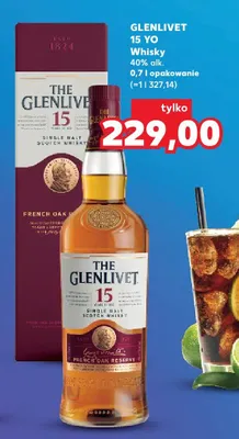 Whisky 40% alk. promocja w Kaufland