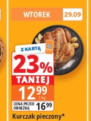 Kurczak pieczony promocja w Leclerc