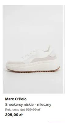 Sneakersy niskie Marc O'Polo mleczny promocja w Lounge by Zalando