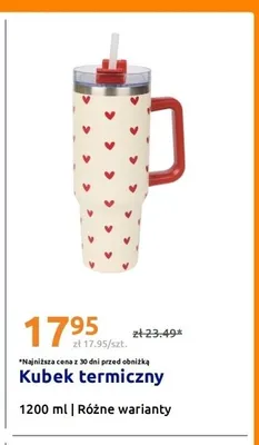 Kubek termiczny 1200 ml promocja w Action