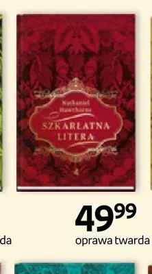 Książka Szkarłatna Litera oprawa twarda promocja w Empik