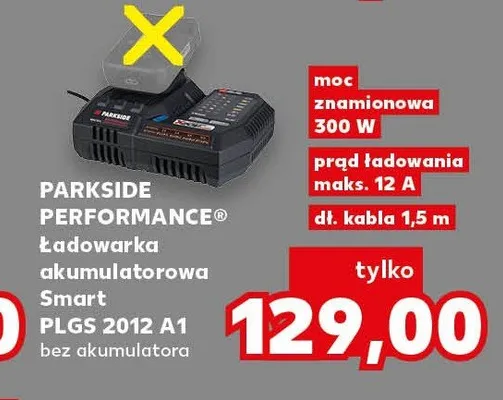 Ładowarka akumulatorowa Smart PARKSIDE PERFORMANCE PLGS 2012 A1 promocja w Kaufland
