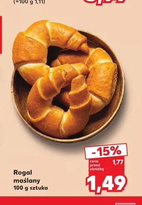 Rogal maślany promocja w Kaufland