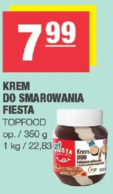 Krem do smarowania Fiesta Topfood promocja w SPAR