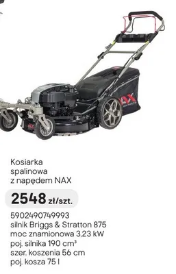 Kosiarka spalinowa z napędem promocja w Castorama