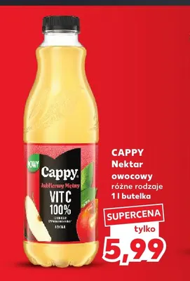 Nektar owocowy Cappy promocja w Kaufland
