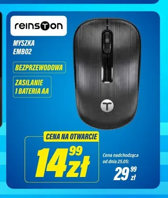 Myszka bezprzewodowa reinston EMBO2 promocja w RTV EURO AGD