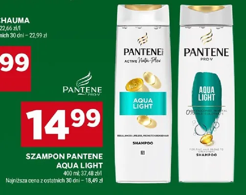Szampon Aqua Light promocja w Stokrotka