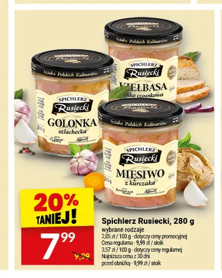 Konserwa Golonka szlachecka Spichlerz Rusiecki promocja w Twój Market