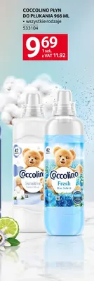Płyn do płukania Coccolino Fresh Blue Splash promocja w Selgros