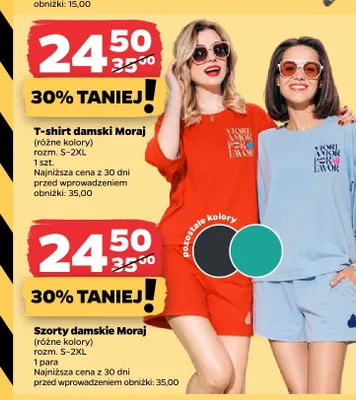 T-shirt damski Moraj promocja w Netto