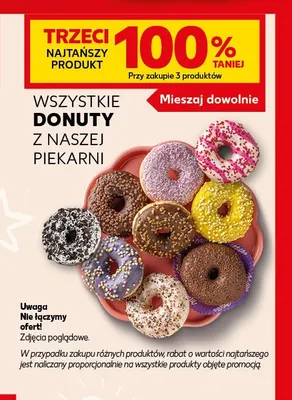 Donuty z Naszej Piekarni promocja w Kaufland