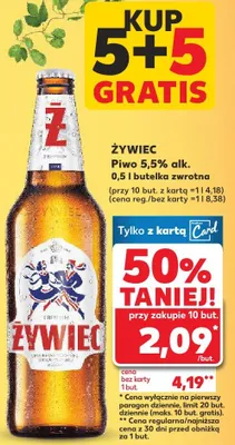Piwo promocja w Kaufland