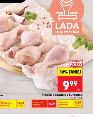 Świeże podudzie z kurczaka promocja w Biedronka