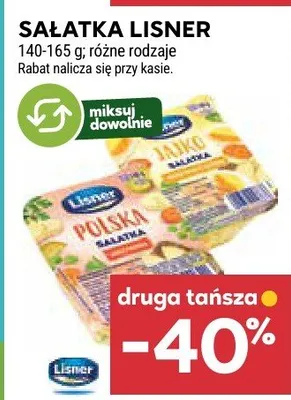 Sałatka lisner promocja w Stokrotka