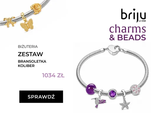 Zestaw bransoletka koliber Briju promocja w Briju