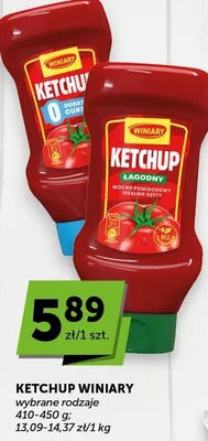 Ketchup Winiary 0 dodatku cukru promocja w Groszek