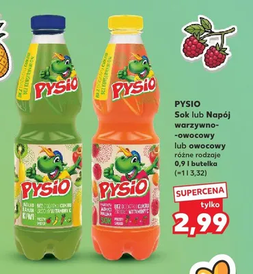Napój warzywno-owocowy Pysio promocja w Kaufland