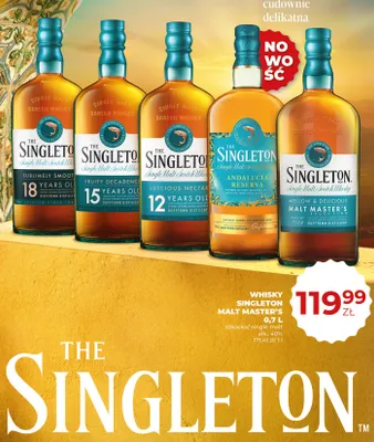 Whisky The Singleton Malt Master's promocja w Duży Ben