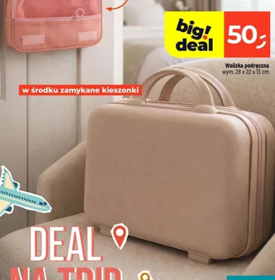Walizka podręczna promocja w Dealz