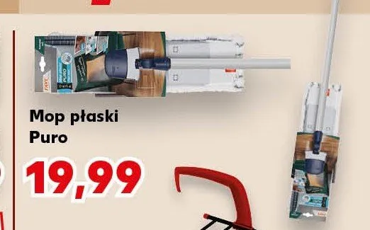 Mop płaski Puro promocja w Kaufland