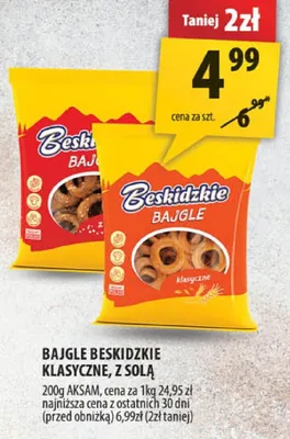 Bajgle Beskidzkie z Solą Aksam promocja w Arhelan