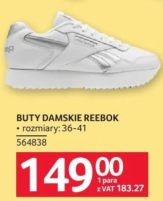 Buty damskie Reebok rozmiary 36-41 564838 promocja w Selgros