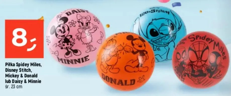 Piłka Mickey & Donald promocja w Dealz