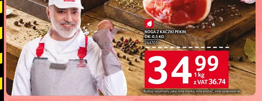 Noga z kaczki Pekin promocja w Selgros