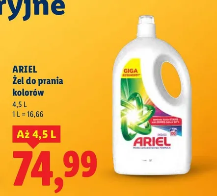 Żel do prania kolorów promocja w Lidl