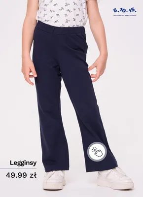 Legginsy dziecięce 5,10,15. promocja w BACK TO SCHOOL