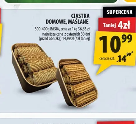 Ciastka domowe Basia promocja w Arhelan