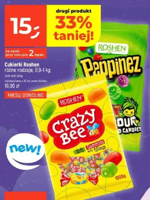 Cukierki Roshen promocja w Dealz