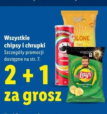 Chipsy Lay's Green Onion promocja w Lidl