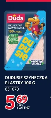 Szyneczka plastry Duda Dudusie promocja w Selgros