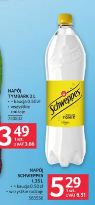 Napój gazowany Schweppes promocja w Selgros