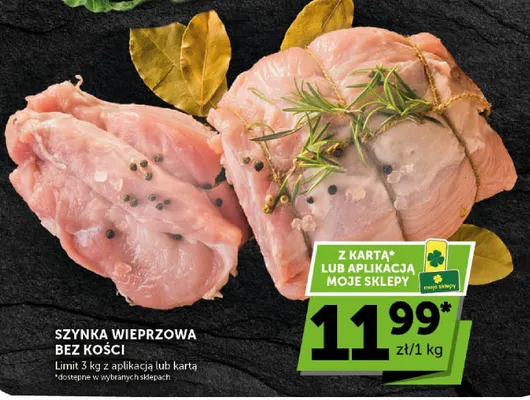 Szynka wieprzowa bez kości promocja w Euro Sklep