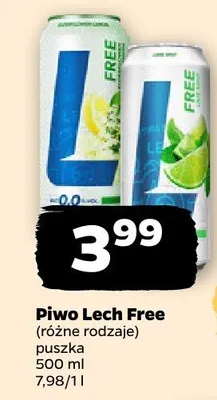 Piwo Lech Free promocja w Netto