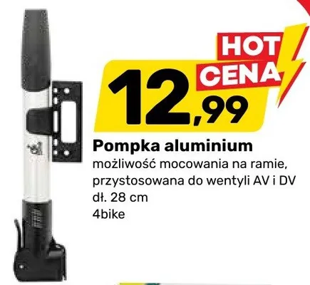 Pompka aluminium promocja w Bricomarche