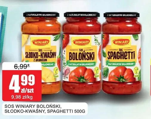 Sos słodko-kwaśny Winiary promocja w Bingo