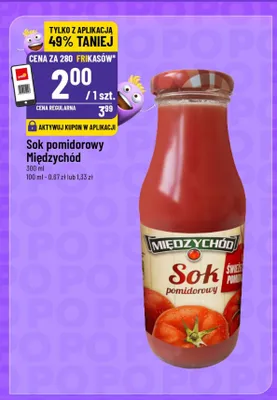 Sok pomidorowy Międzychód promocja w POLOmarket