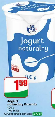 Jogurt naturalny Kokardas Kokardas promocja w Dino
