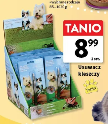 Usuwacz kleszczy Kingdog promocja w Intermarche